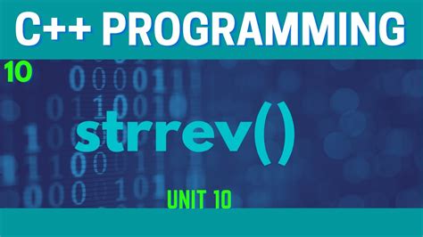 strrev in c++